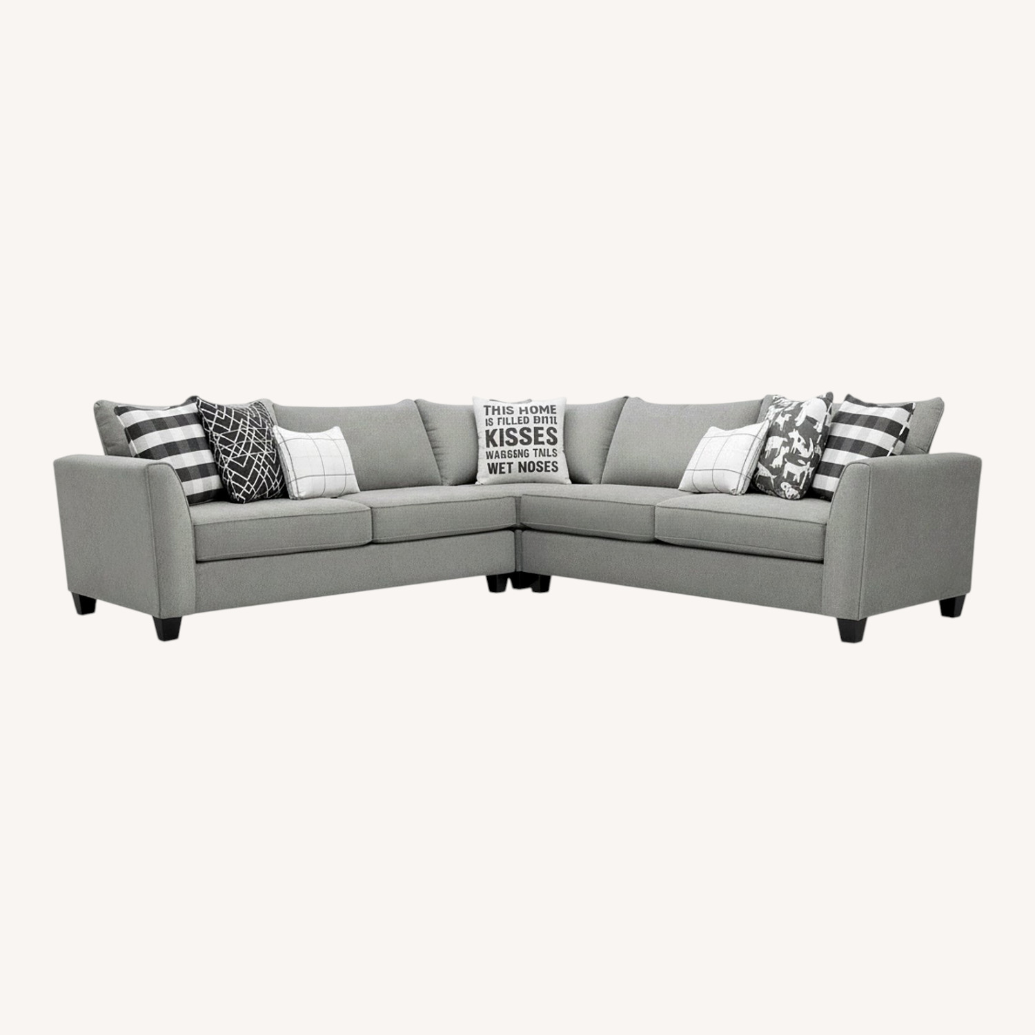 Raymour & Flanigan Daine 3-pc. Sectional Sofa - image-0
