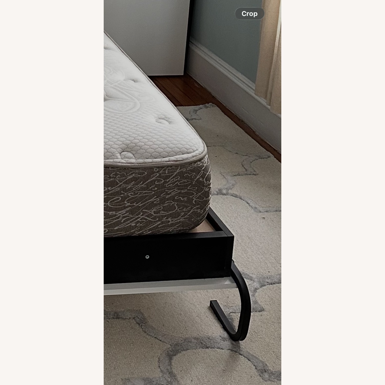 King Sized Murphy Bed in White - image-3