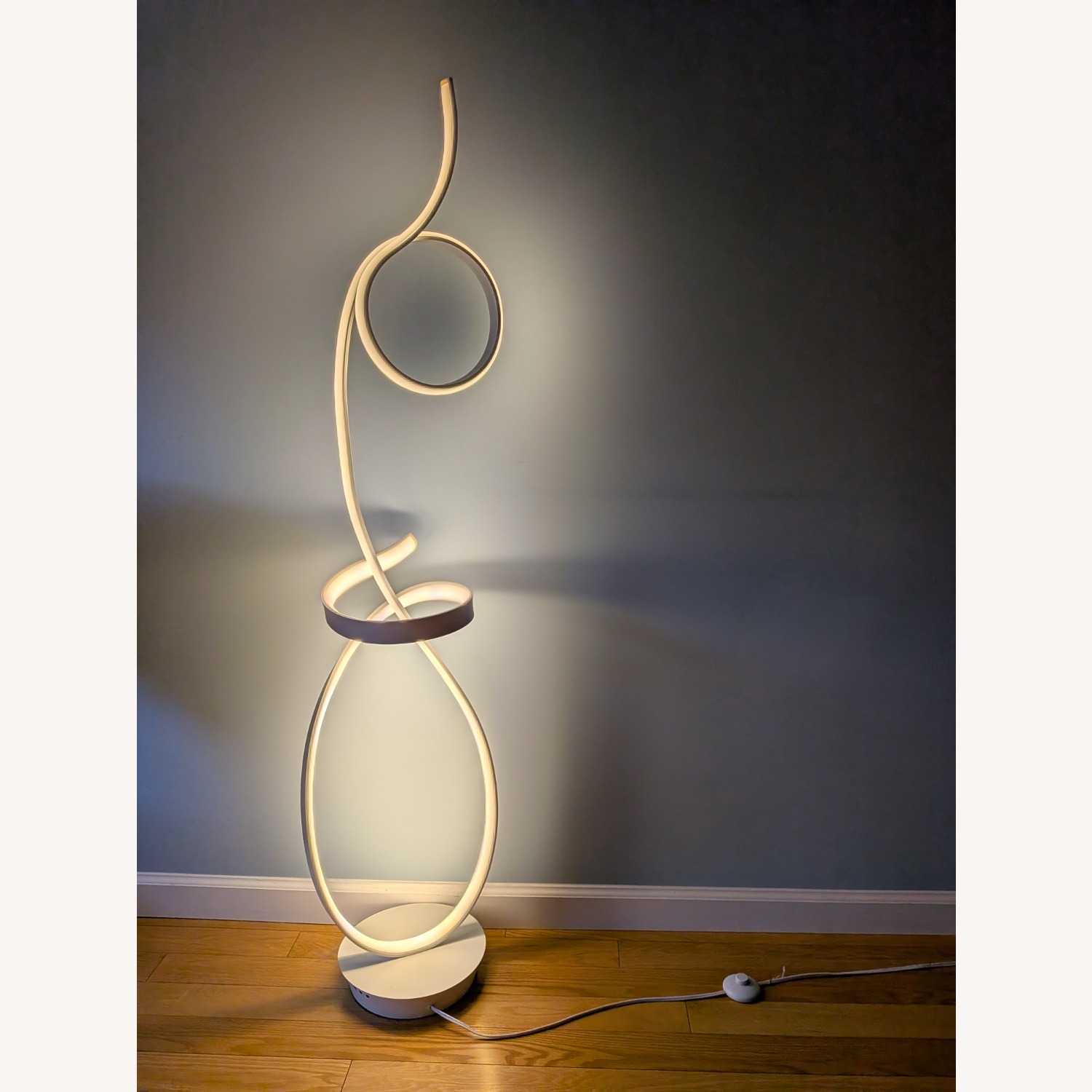 Wayfair White Floor Lamp - image-1