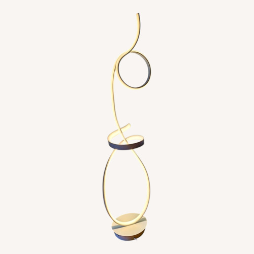 Used Wayfair White Floor Lamp for sale on AptDeco