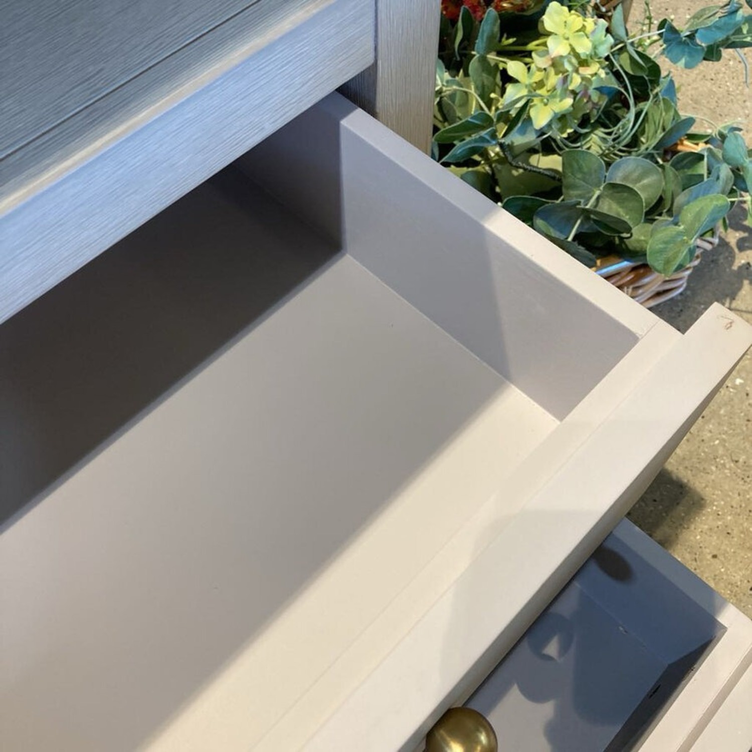 Celine 2-Drawer Nightstand Light Ash/Gold  - image-7