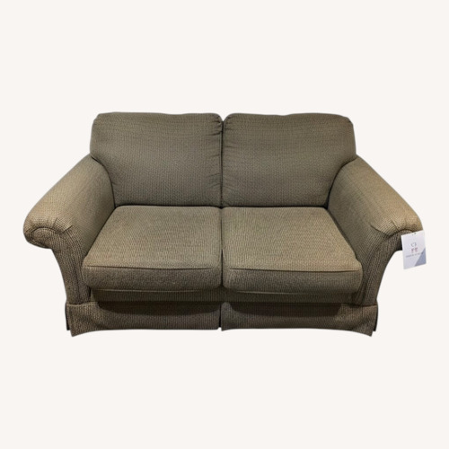 Used St James Collection Tweed Rounded Loveseat for sale on AptDeco