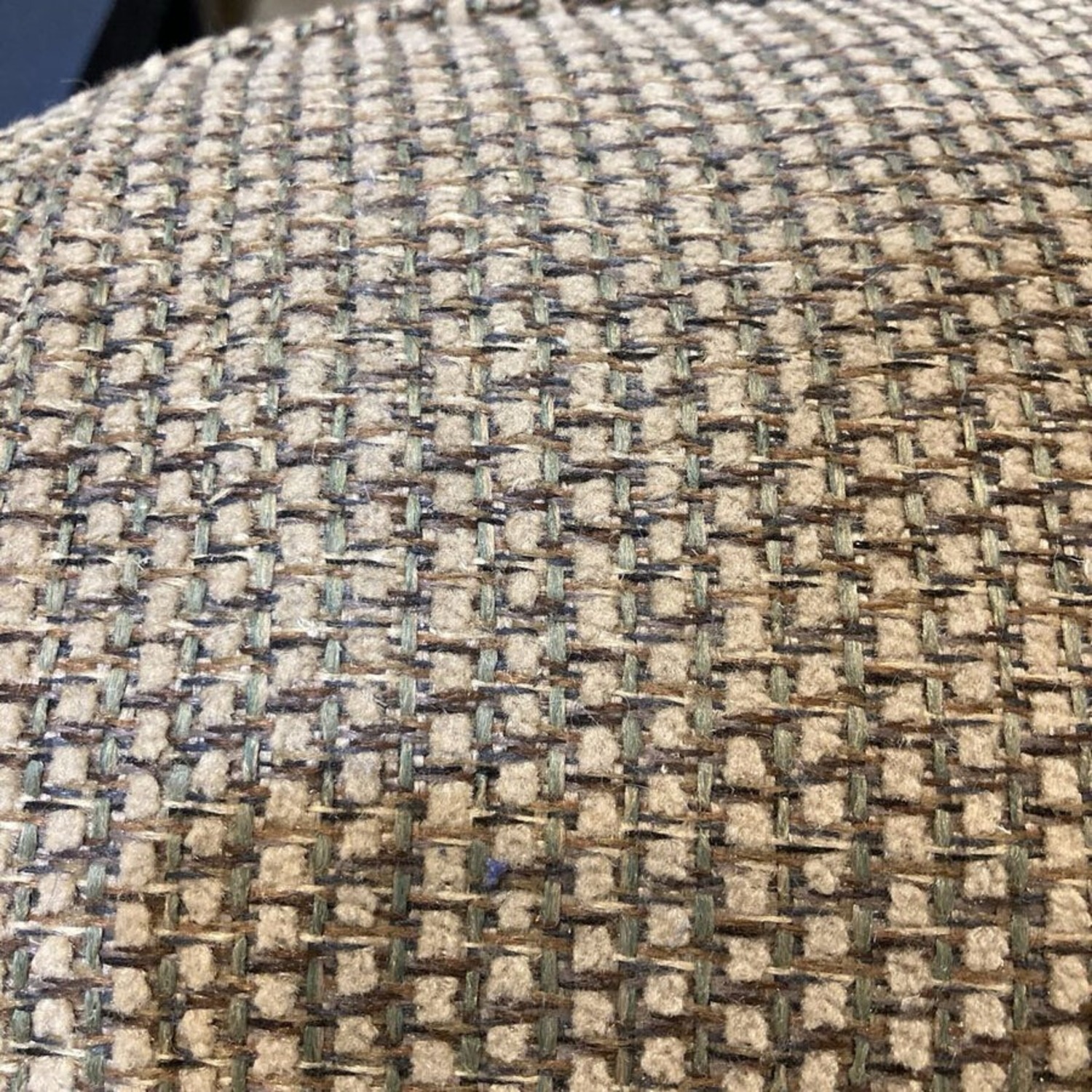 St James Collection Tweed Rounded Loveseat - image-7