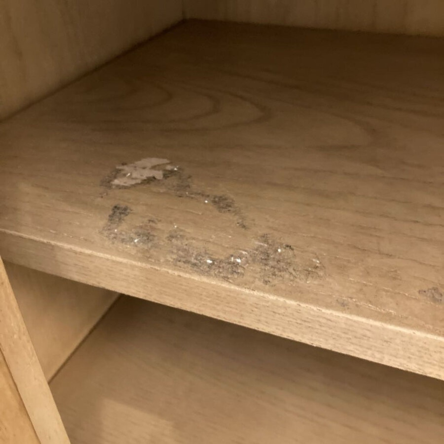 Vintage Solid Wood Tall 4-Drawer Chest Dresser - image-9