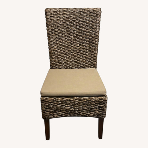 Used Havertys Natural Bamboo Dining Chair for sale on AptDeco