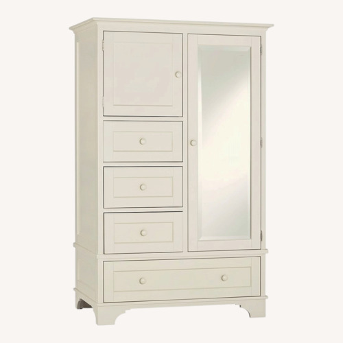 Used Pottery Barn Cynthia Chiffonier Armoire for sale on AptDeco