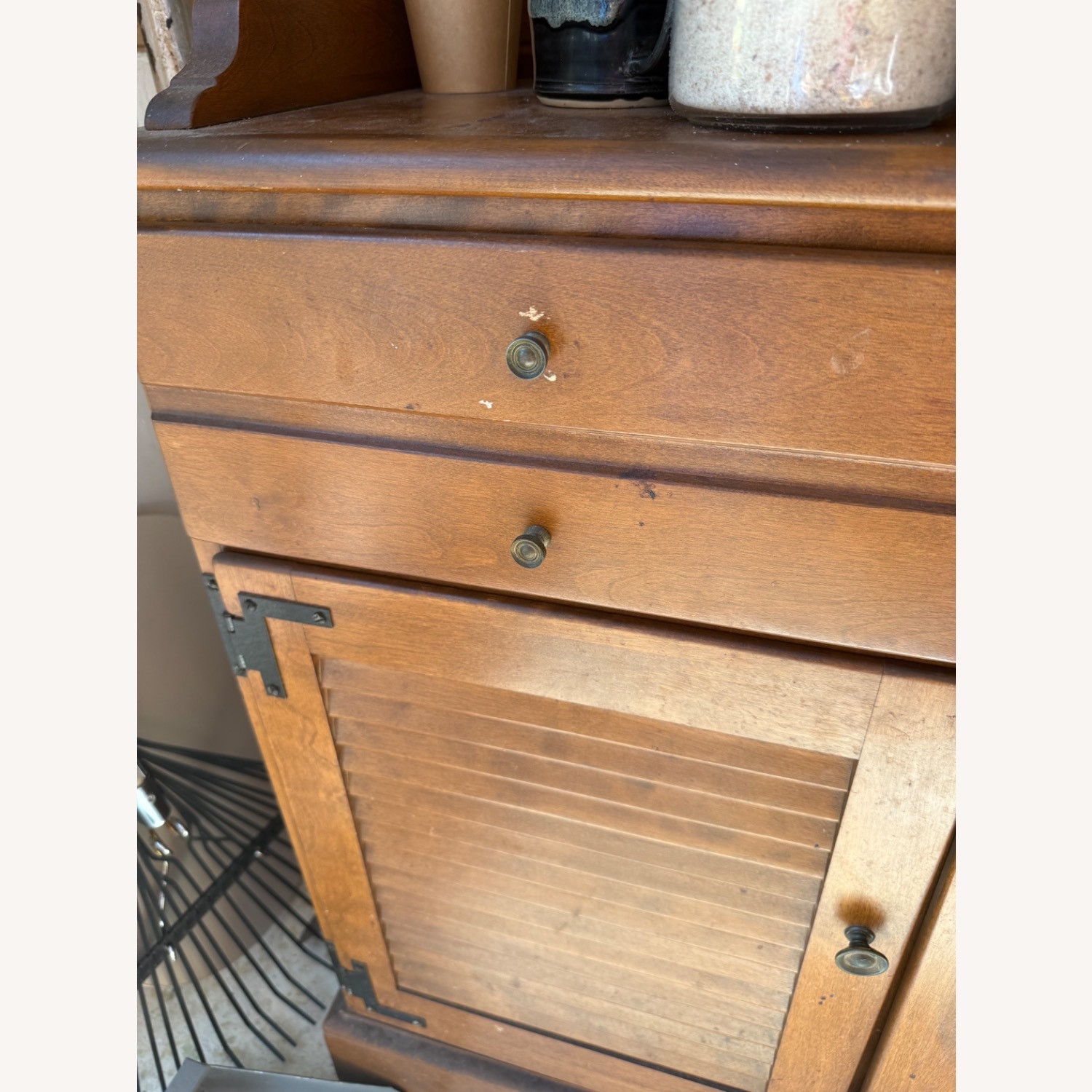 Ethan Allen Wood Sideboard - image-4