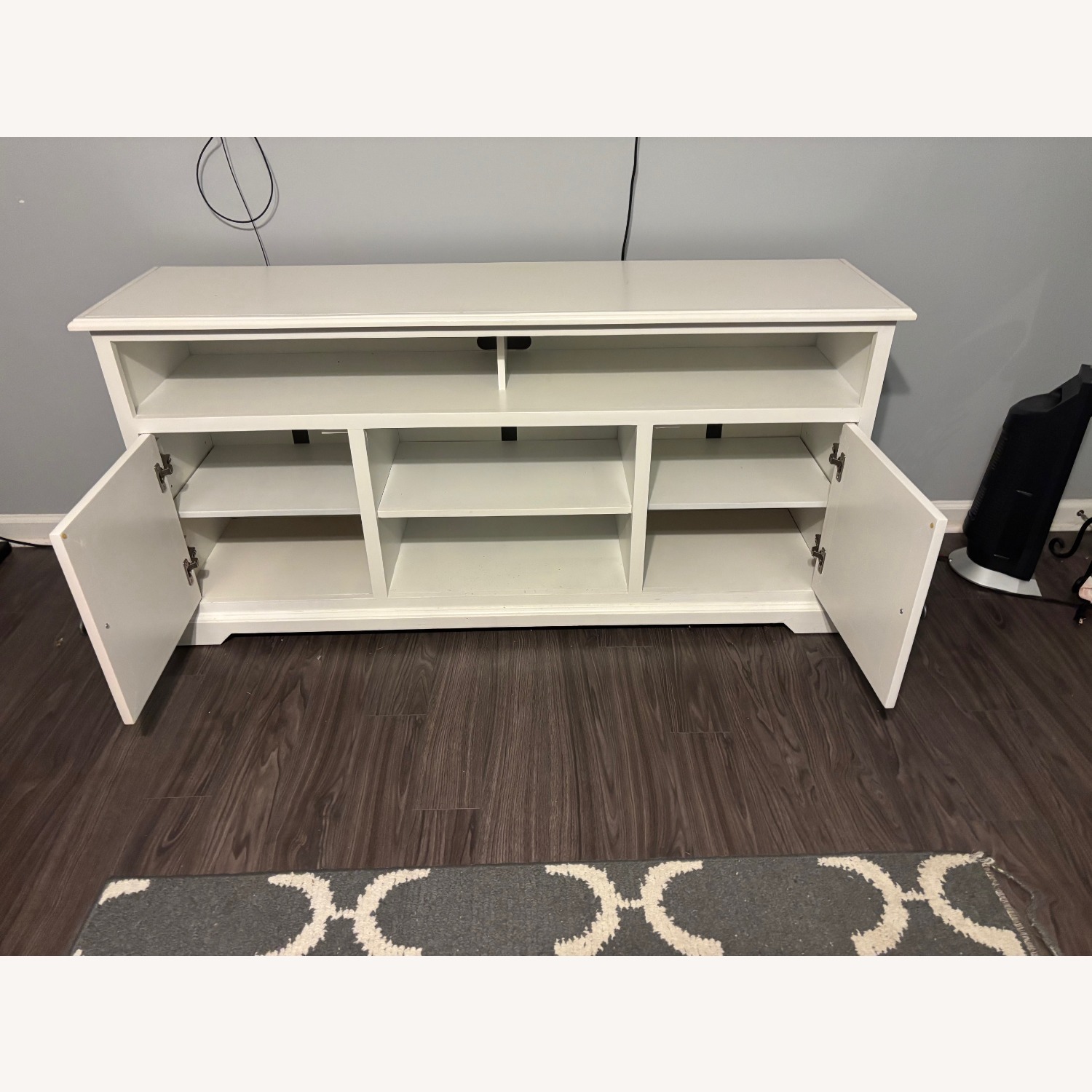 White Wood Media Storage - image-3