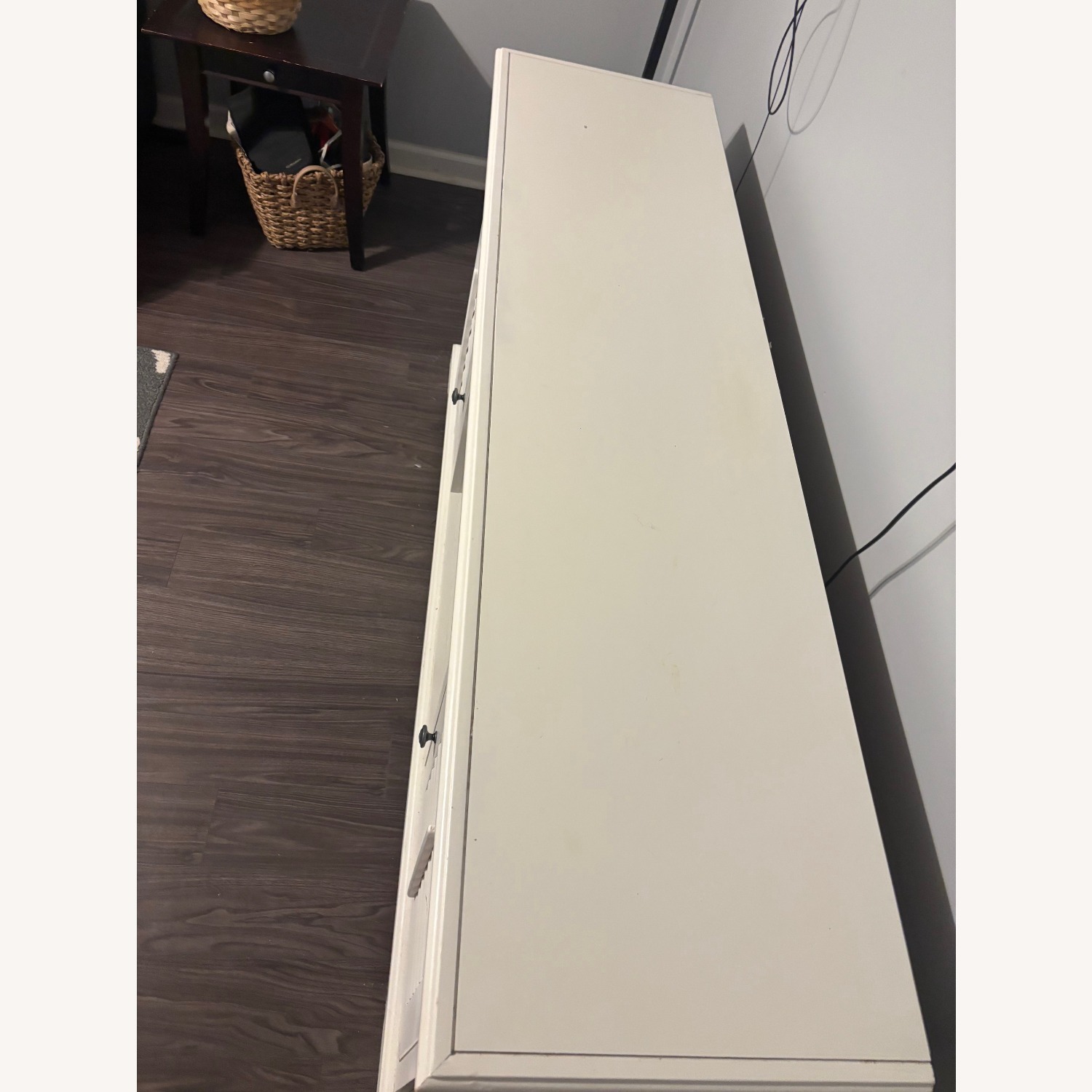 White Wood Media Storage - image-2