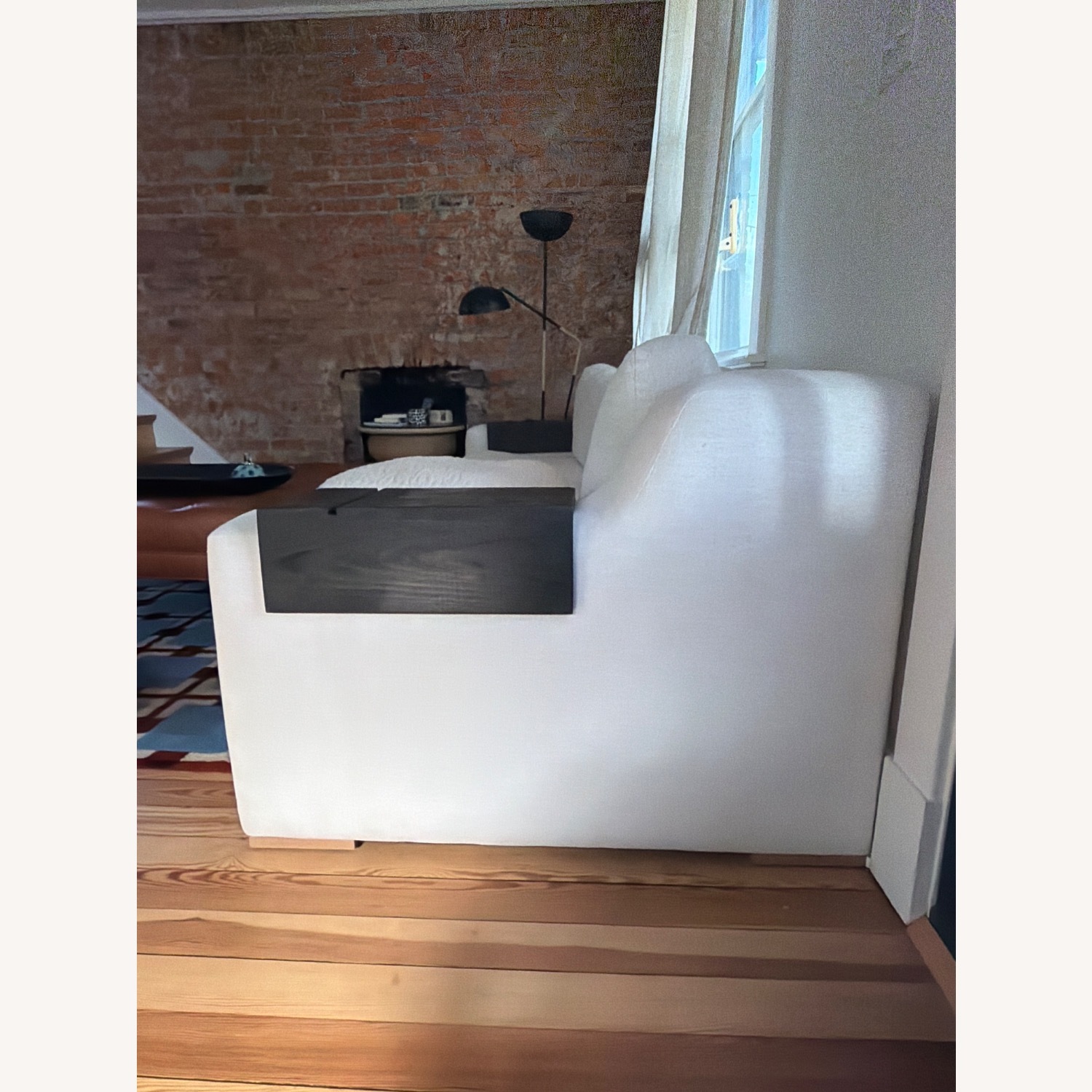 McGee and Co White 3+ Seater Sofa - image-2