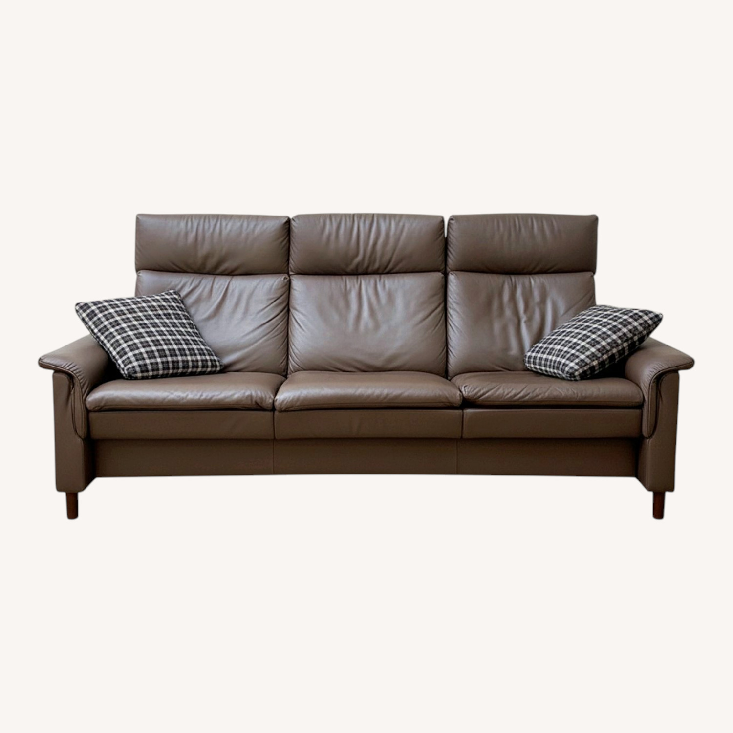 Ekornes Anna Dark Brown 3+ Seater Sofa - image-5