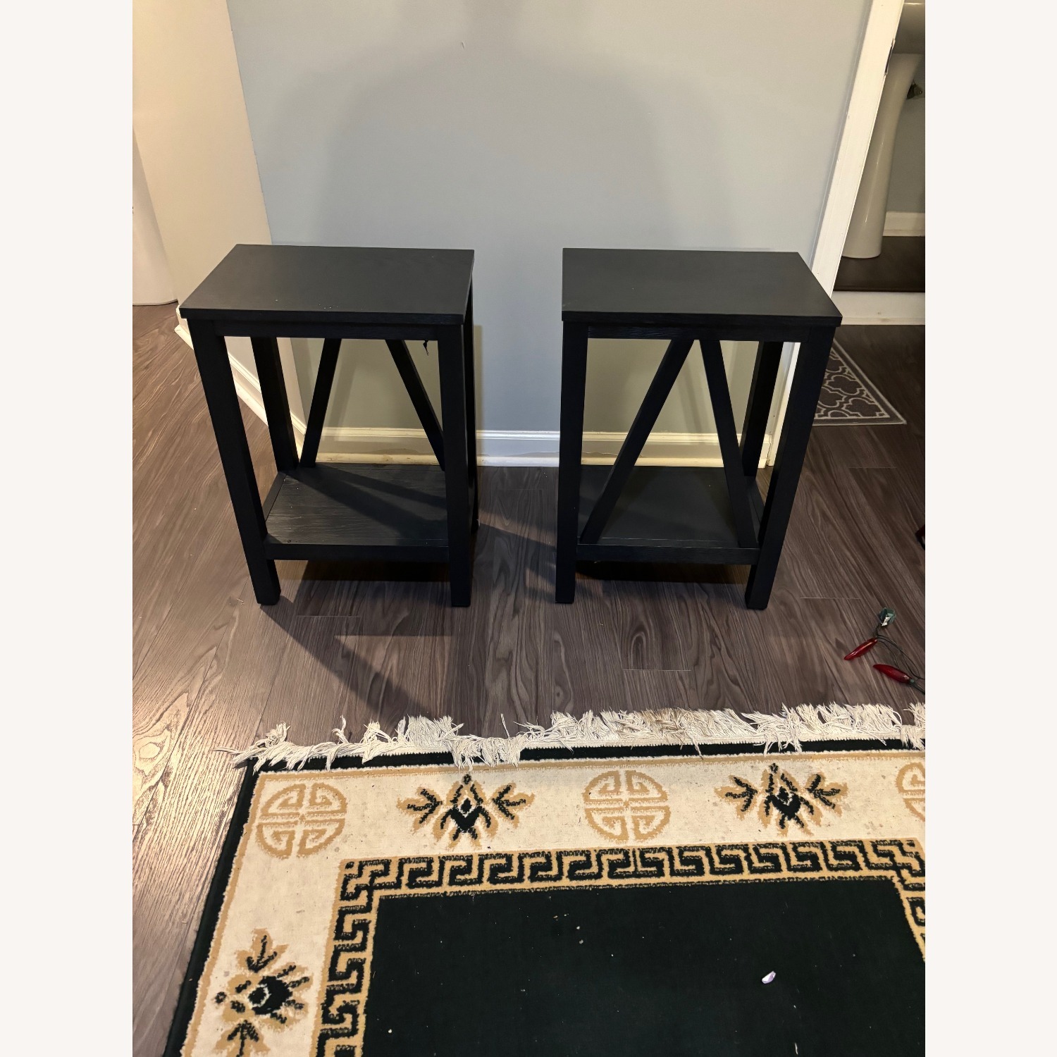 Espresso Wood Table Set - image-2