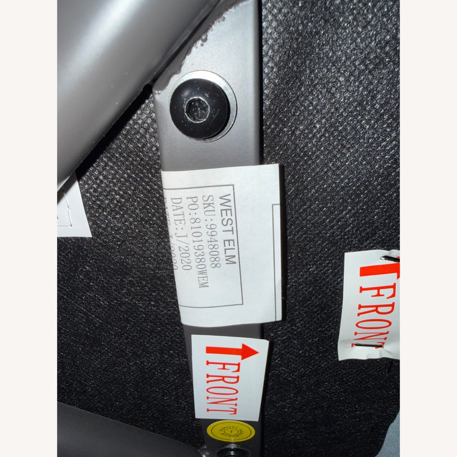 West Elm Orb Blue Velvet Dining Chairs - image-6