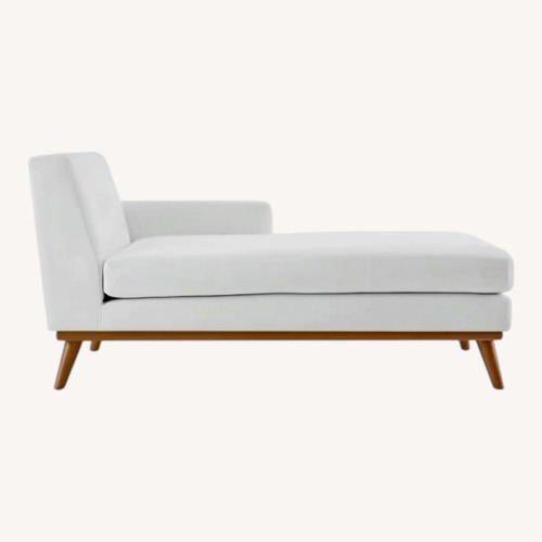 Used Modway Engage Natural Chaise Left Facing Lounge for sale on AptDeco