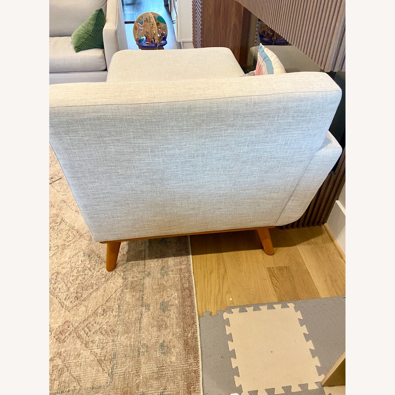 Modway Engage Natural Chaise Left Facing Lounge - image-2