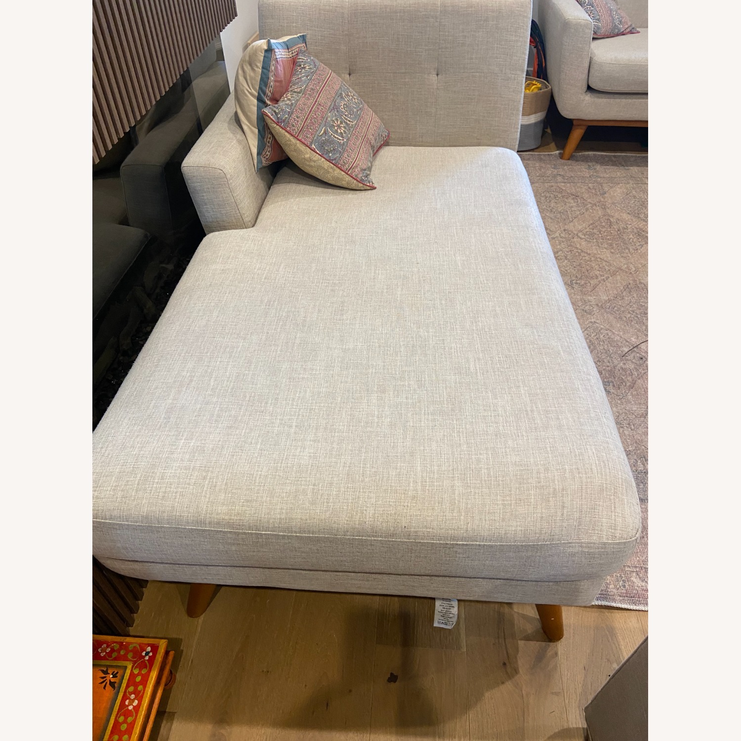 Modway Engage Natural Chaise Left Facing Lounge - image-3