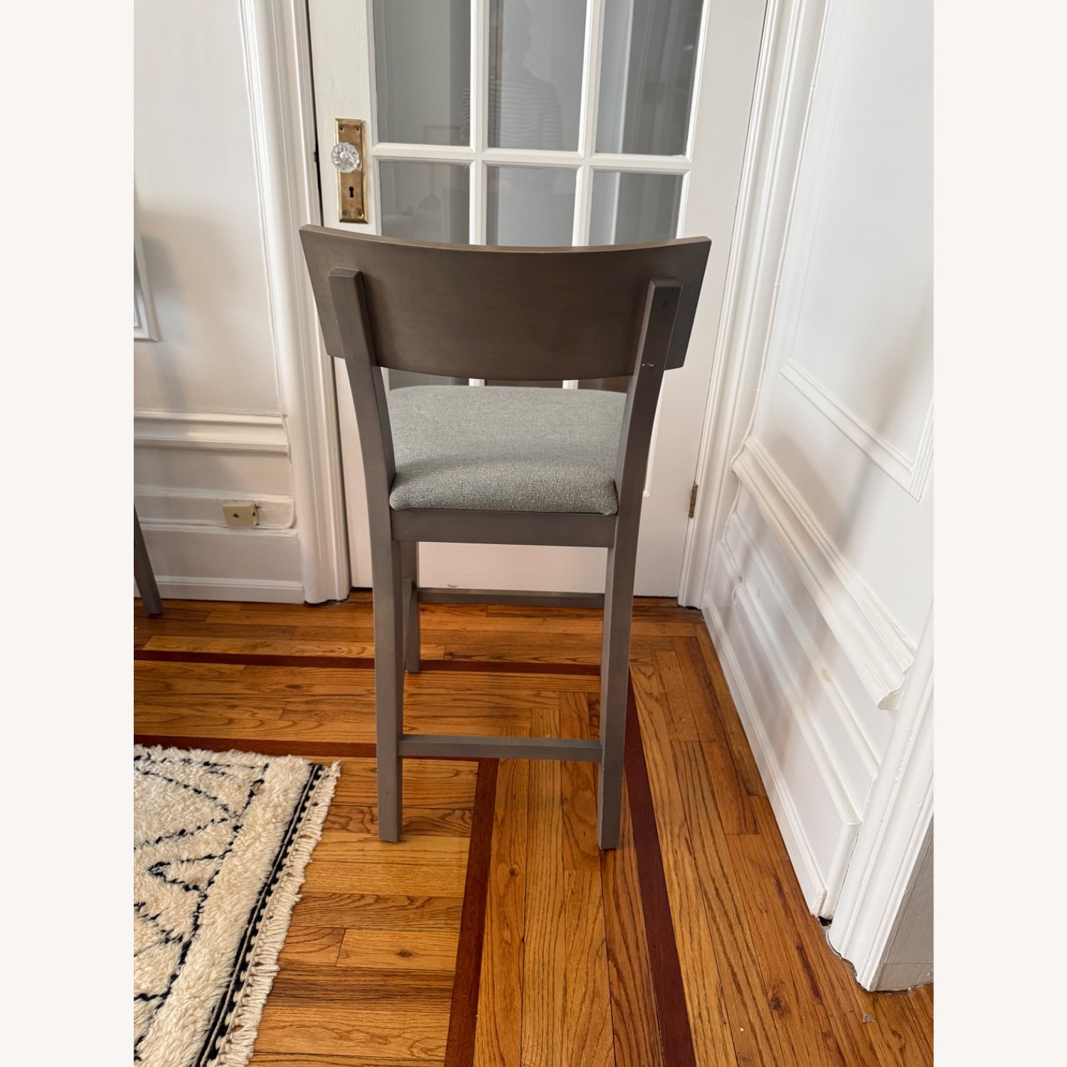 Room & Board Doyle Counter Blue Stools - image-4