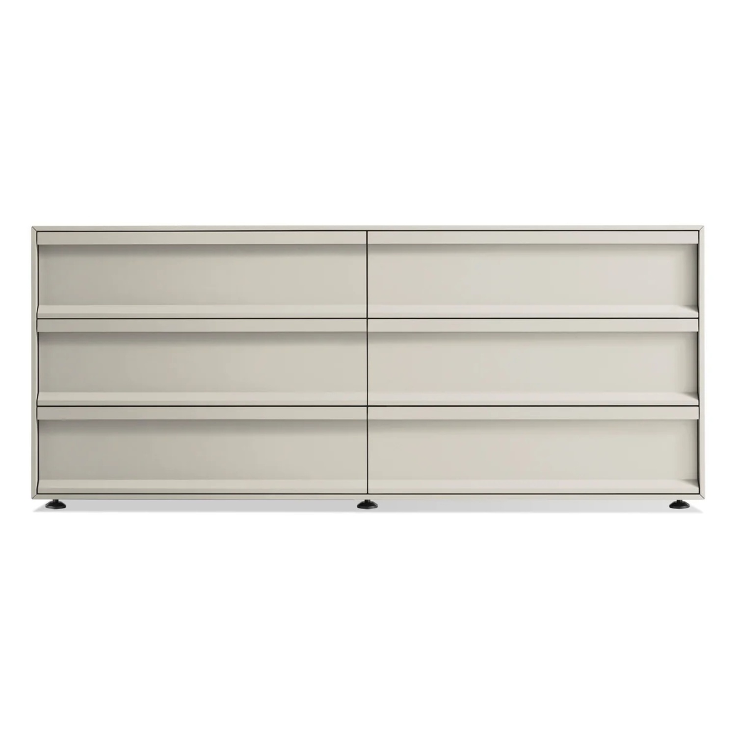 Blu Dot Superchoice Light Gray Wood Dresser - image-5