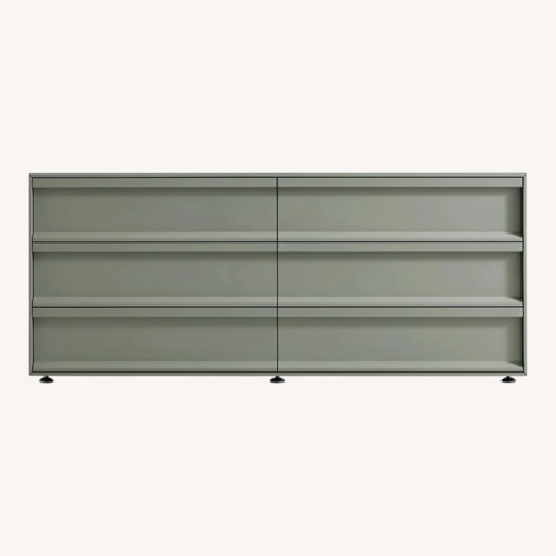 Used Blu Dot Superchoice Grey-Green Wood Dresser for sale on AptDeco