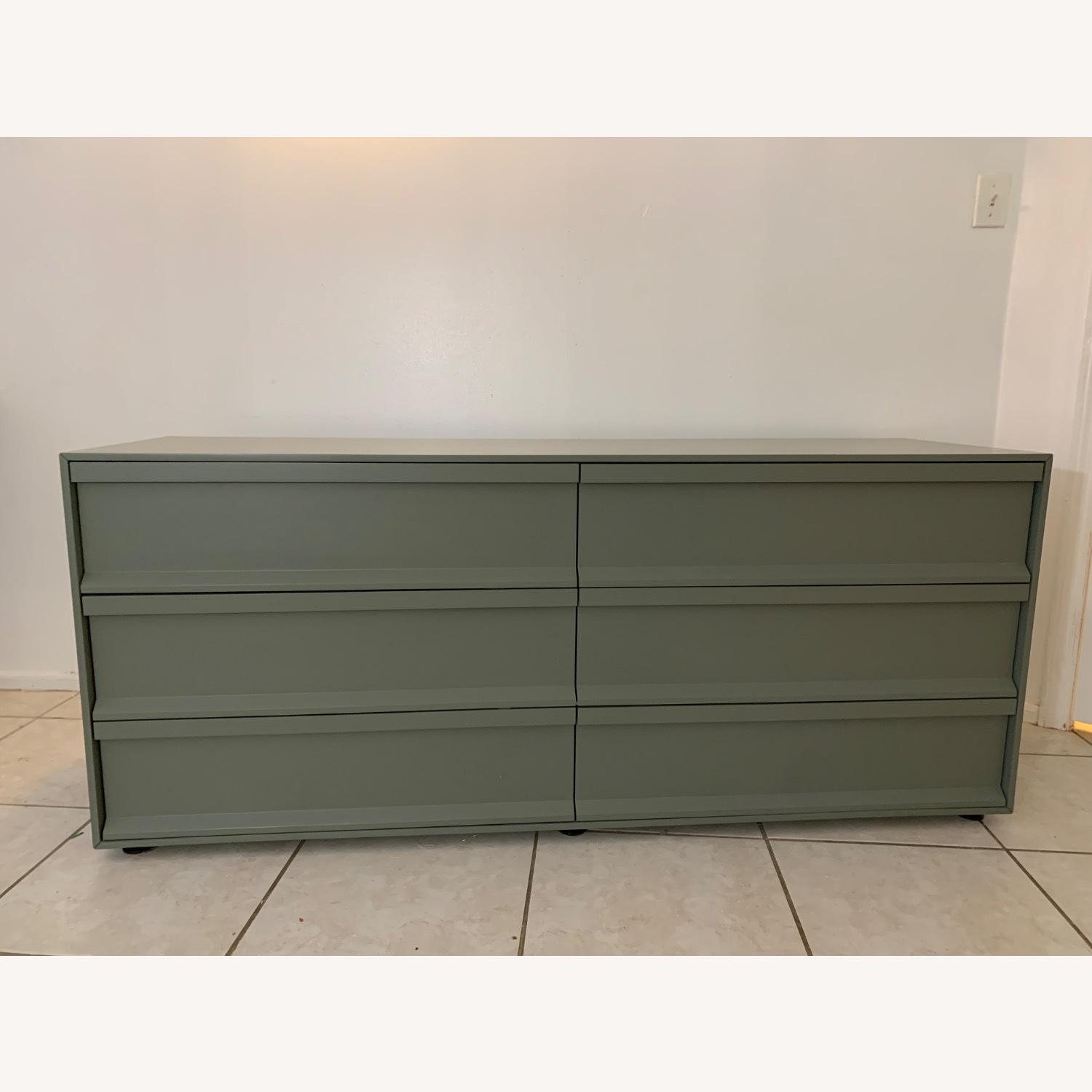 Blu Dot Superchoice Grey-Green Wood Dresser - image-3