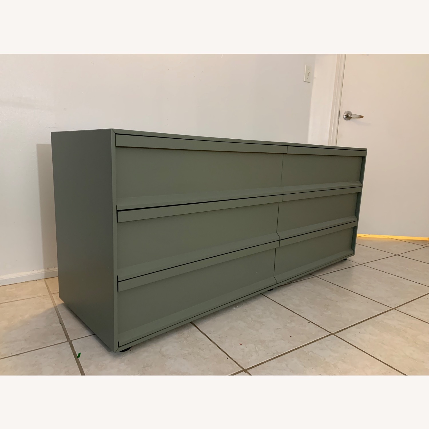 Blu Dot Superchoice Grey-Green Wood Dresser - image-1