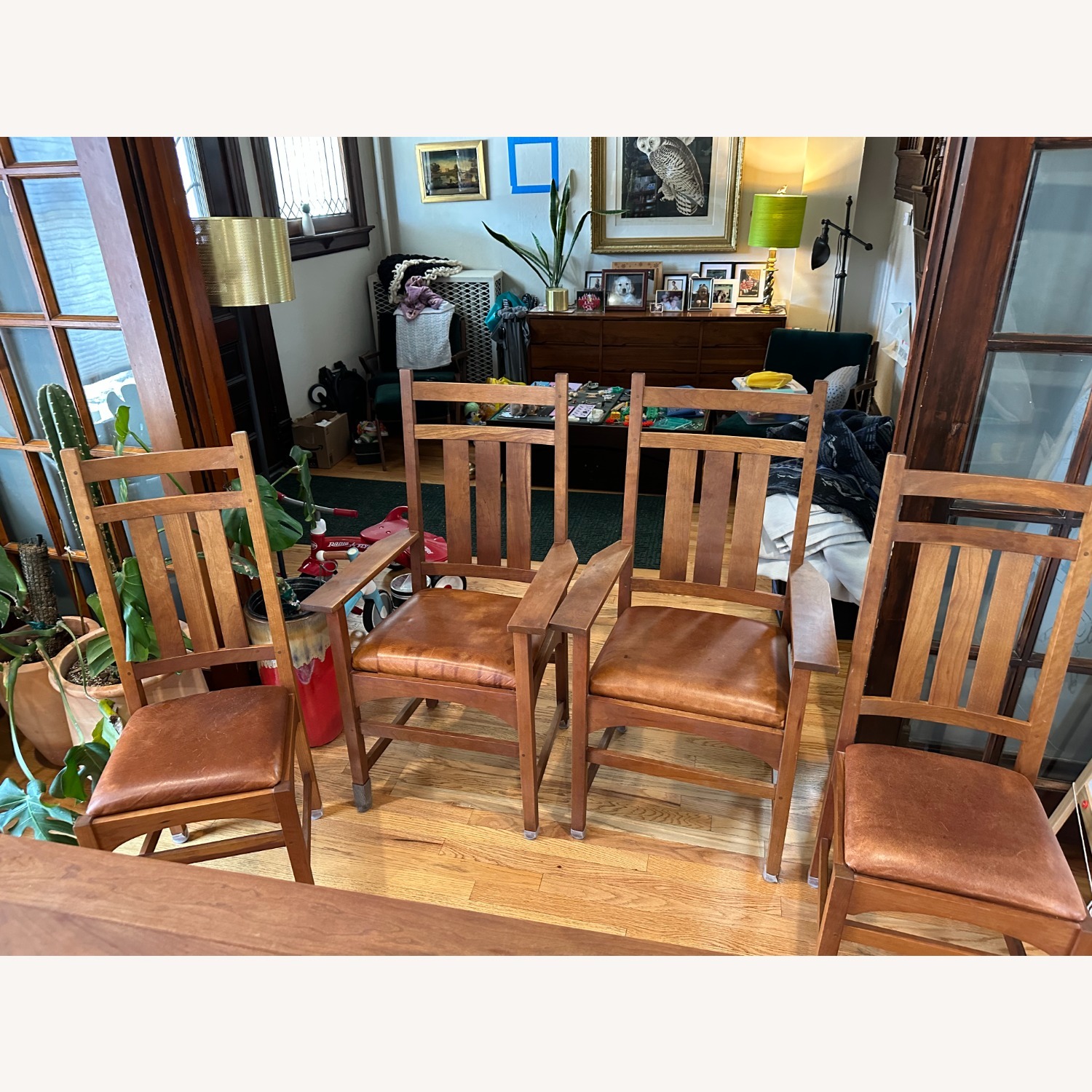 Stickley Audi & Co Wood Dining Set - image-3