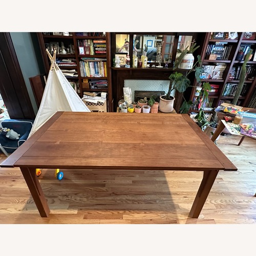 Used Stickley Audi & Co Wood Dining Set for sale on AptDeco