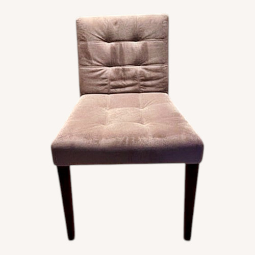 Used West Elm Tufted Suede Dining Chairs for sale on AptDeco