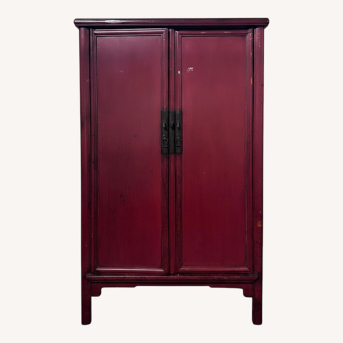 Used Chinese Antique Wood Storage Cabinet for sale on AptDeco