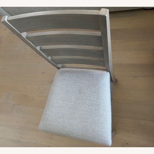 Used Macy's JGW Furniture Light Gray Fabric Stools for sale on AptDeco