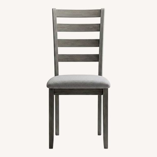 Used Macy's JGW Furniture Light Gray Fabric Stools for sale on AptDeco