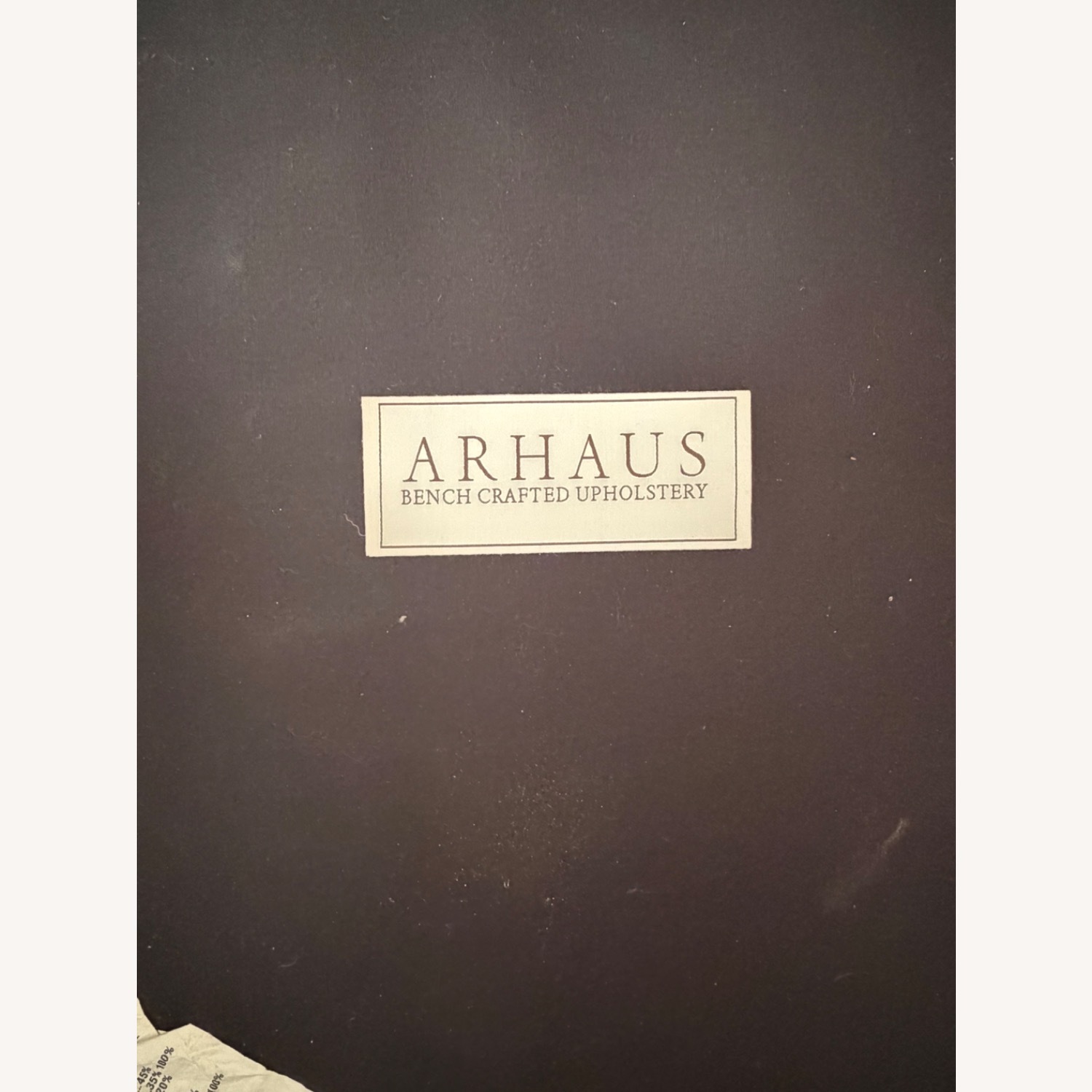 Arhaus Lennox 84" Upholstered Sofa in Carnival Oxblood - image-5