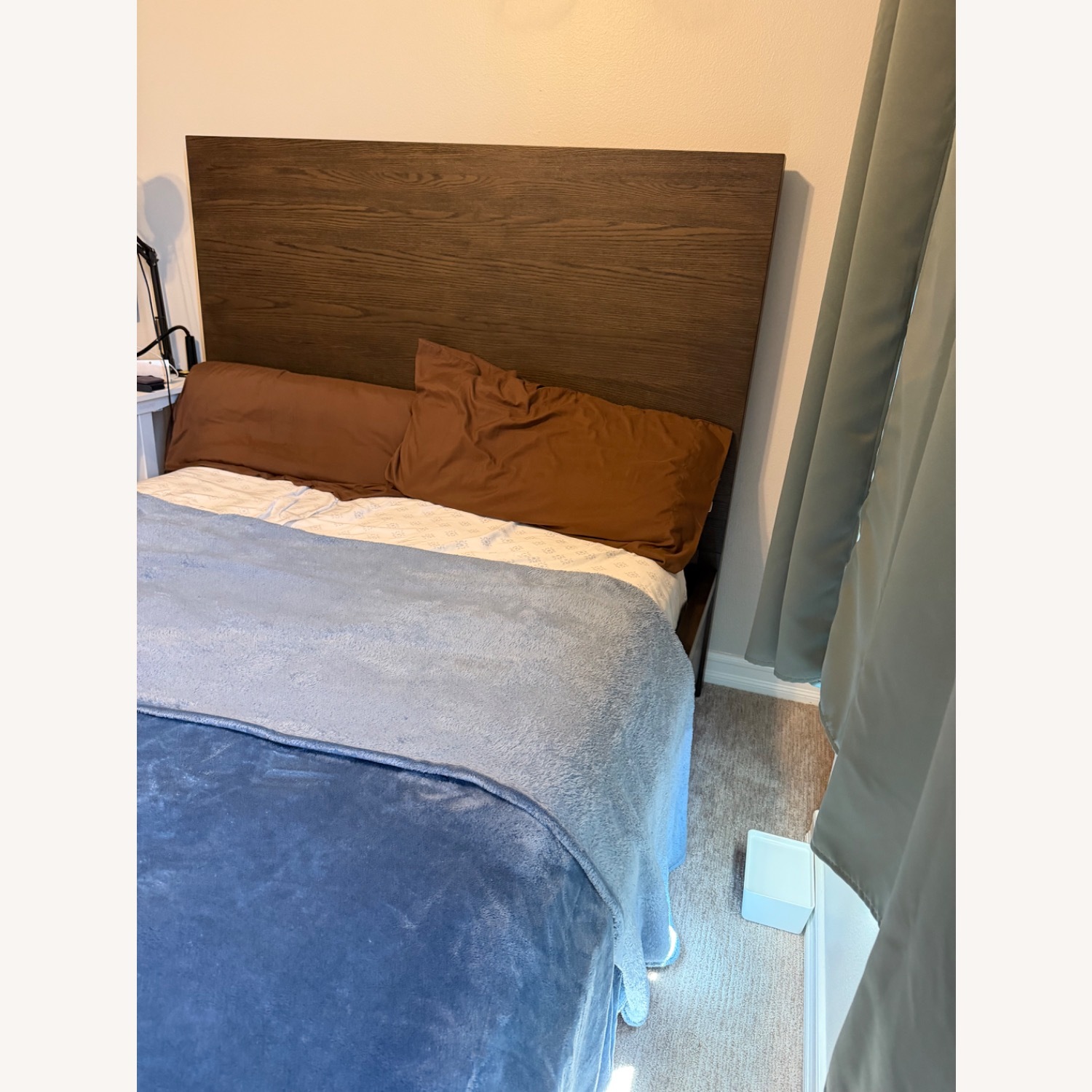 Living Spaces Pierce Espresso Wood King Bed - image-2