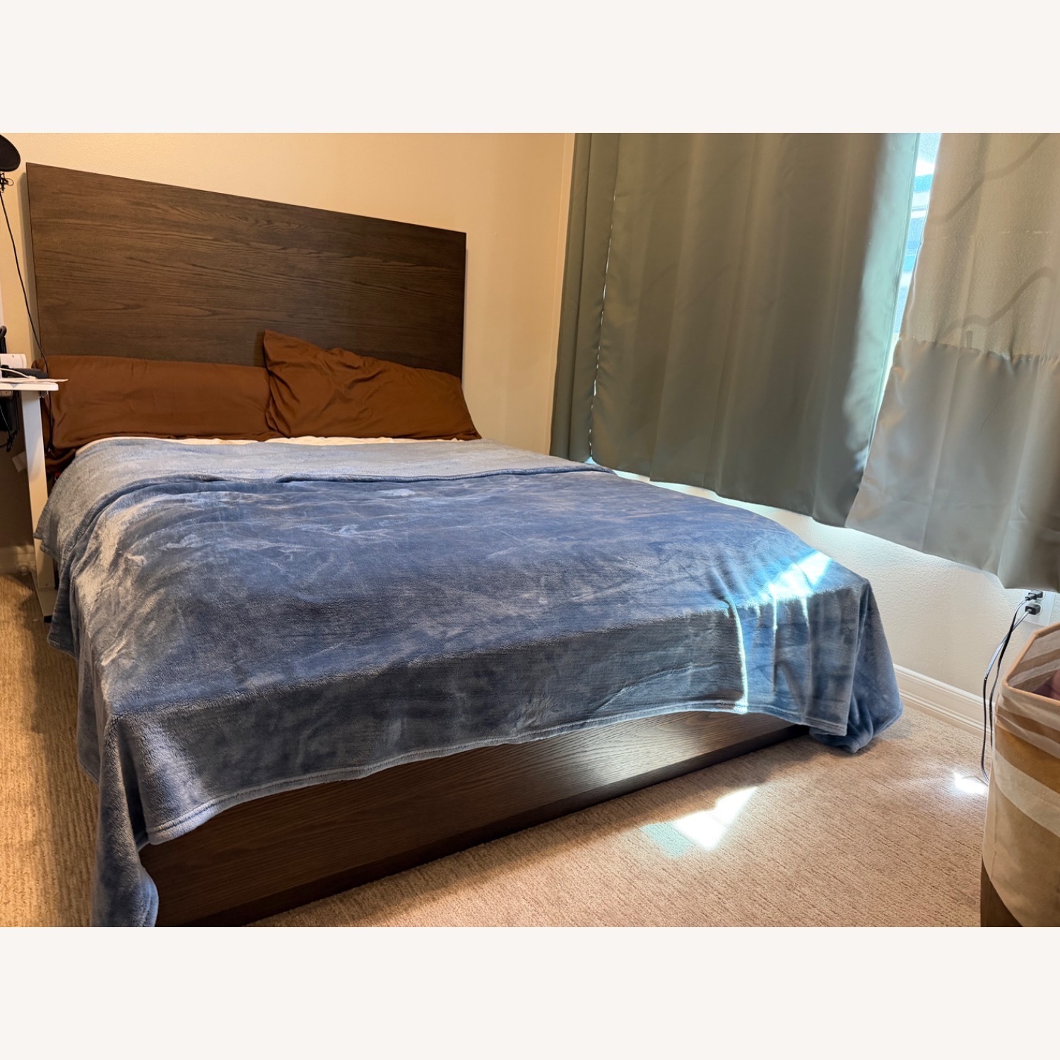 Living Spaces Pierce Espresso Wood King Bed - image-3