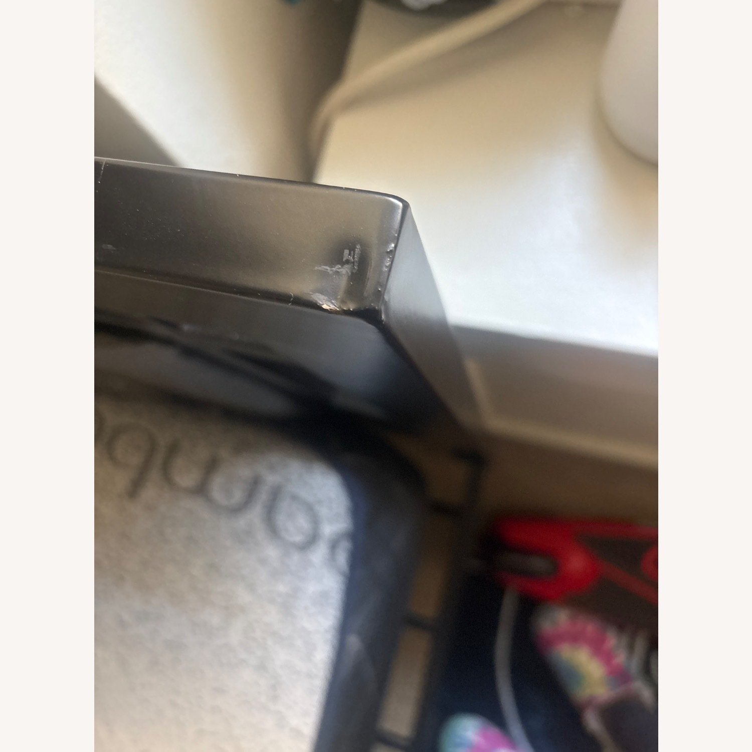 Totally Bamboo Black Leather Twin Bed - image-4