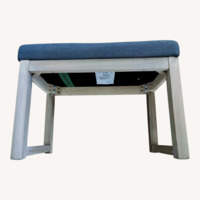 ModernLuxe Wooden Shoe-Changing Bench