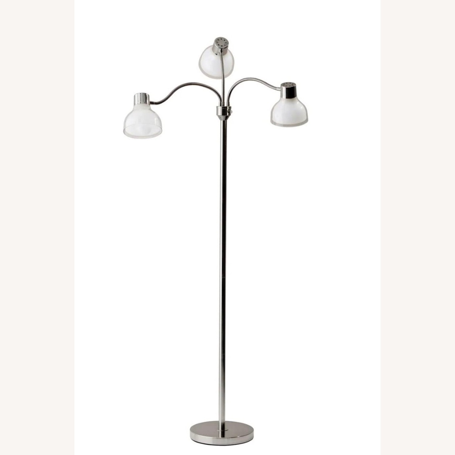 Adesso Home Silver Floor Lamp - image-2