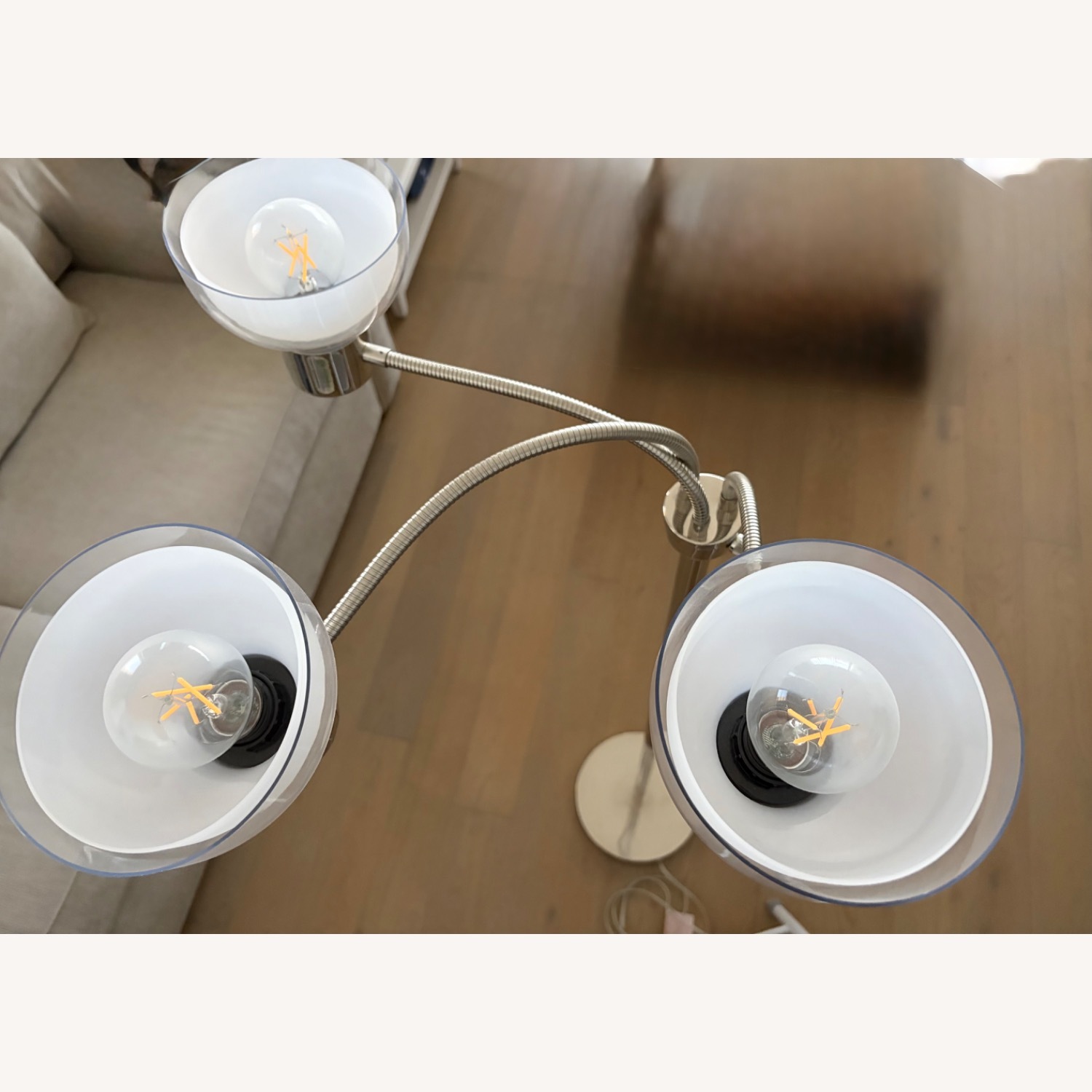 Adesso Home Silver Floor Lamp - image-4