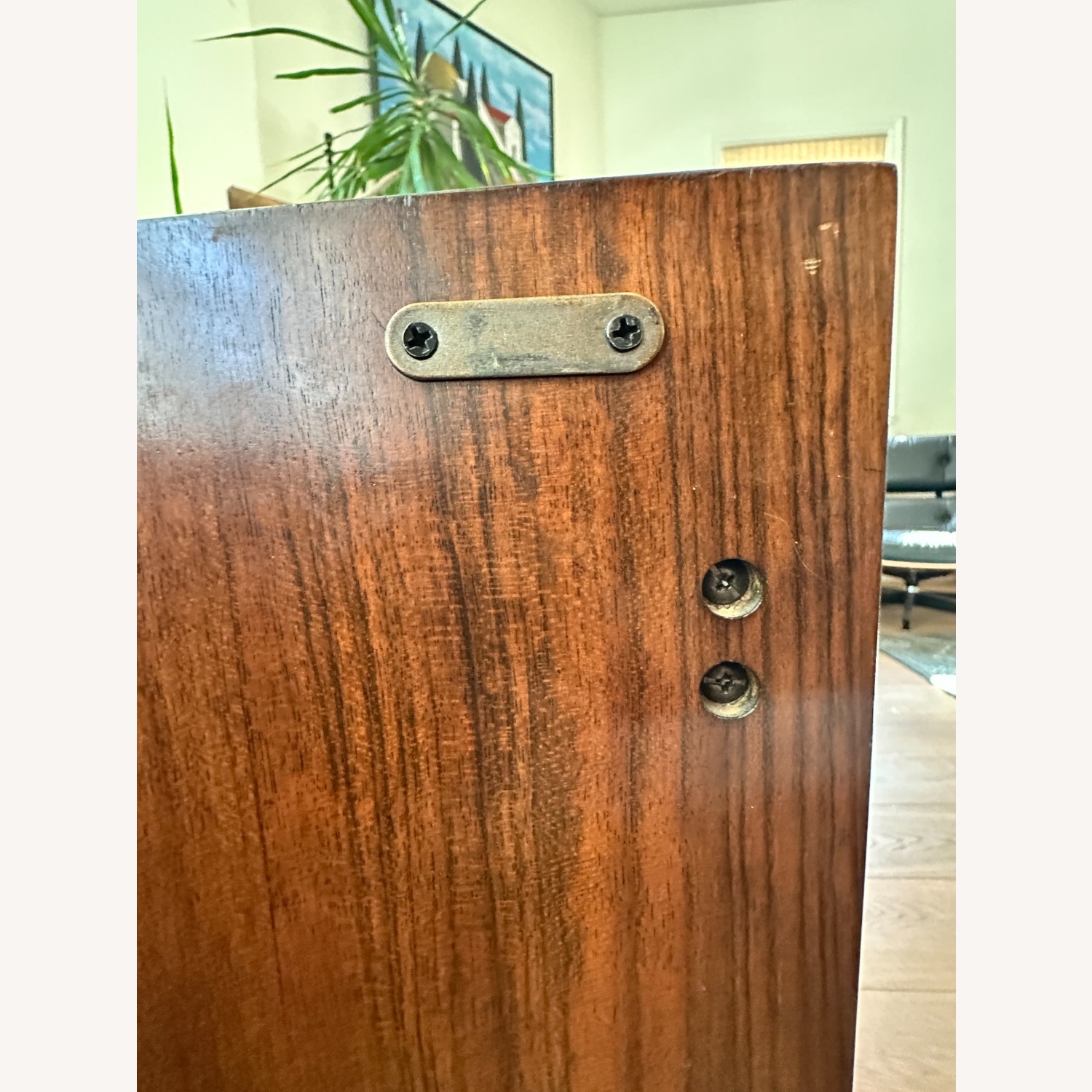 Sligh Furniture Dark Brown Wood Media Storage - image-1