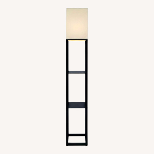 Used Threshold Linen Floor Lamps for sale on AptDeco