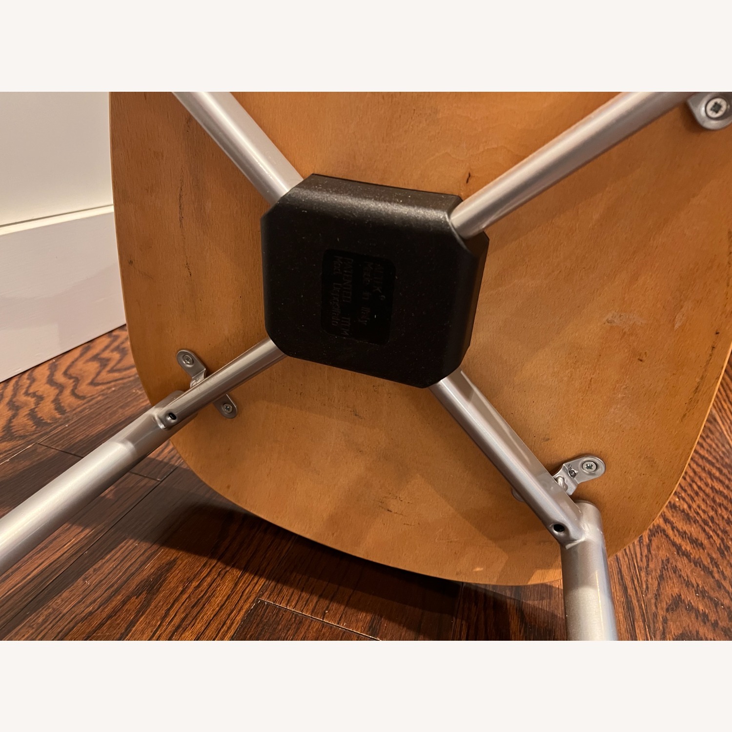 Natural Wood and Stainless Steel Counter Stools - image-4