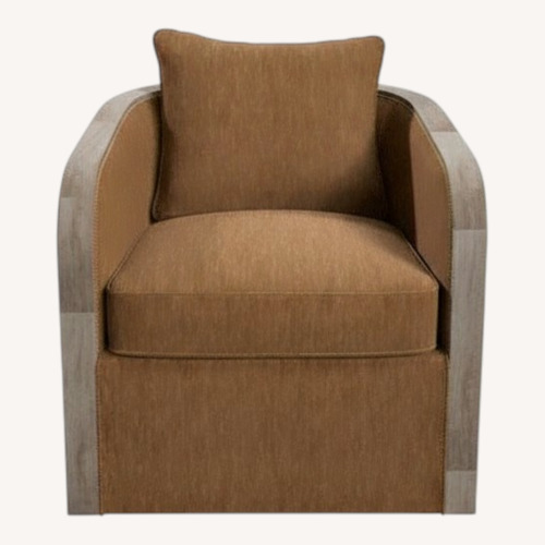 Used Craftmaster Furniture Dark Brown Boucle Armchair for sale on AptDeco