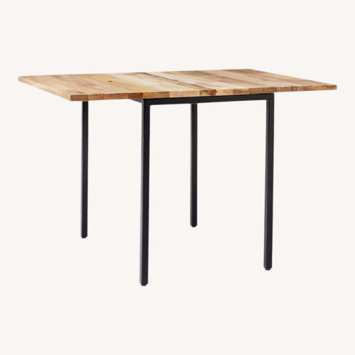 Used West Elm Box Frame Drop Leaf Extendable Table (24"–48") for sale on AptDeco