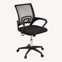 Staples Black Ergonomic Mesh Swivel Chair