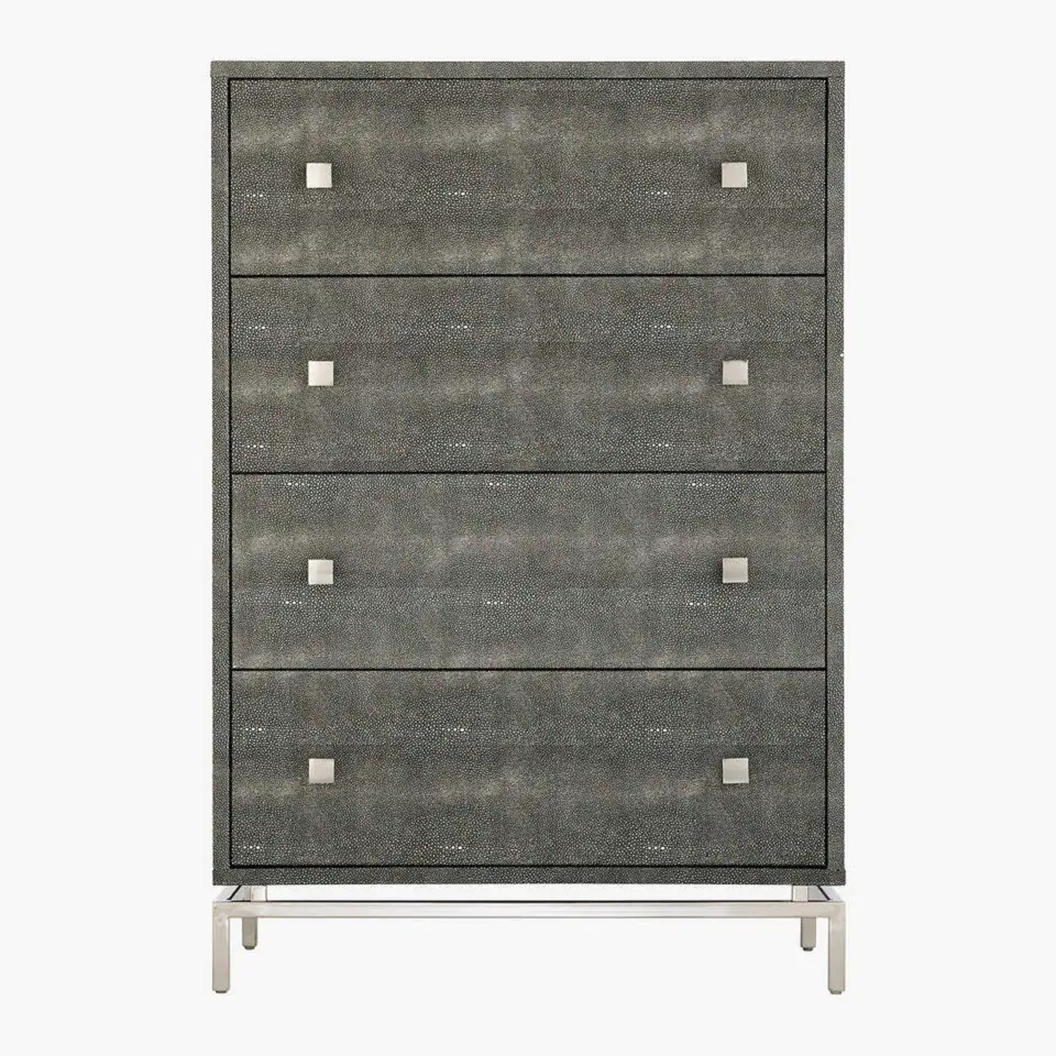 CB2 Shagreen Embossed Tall Chest - image-6