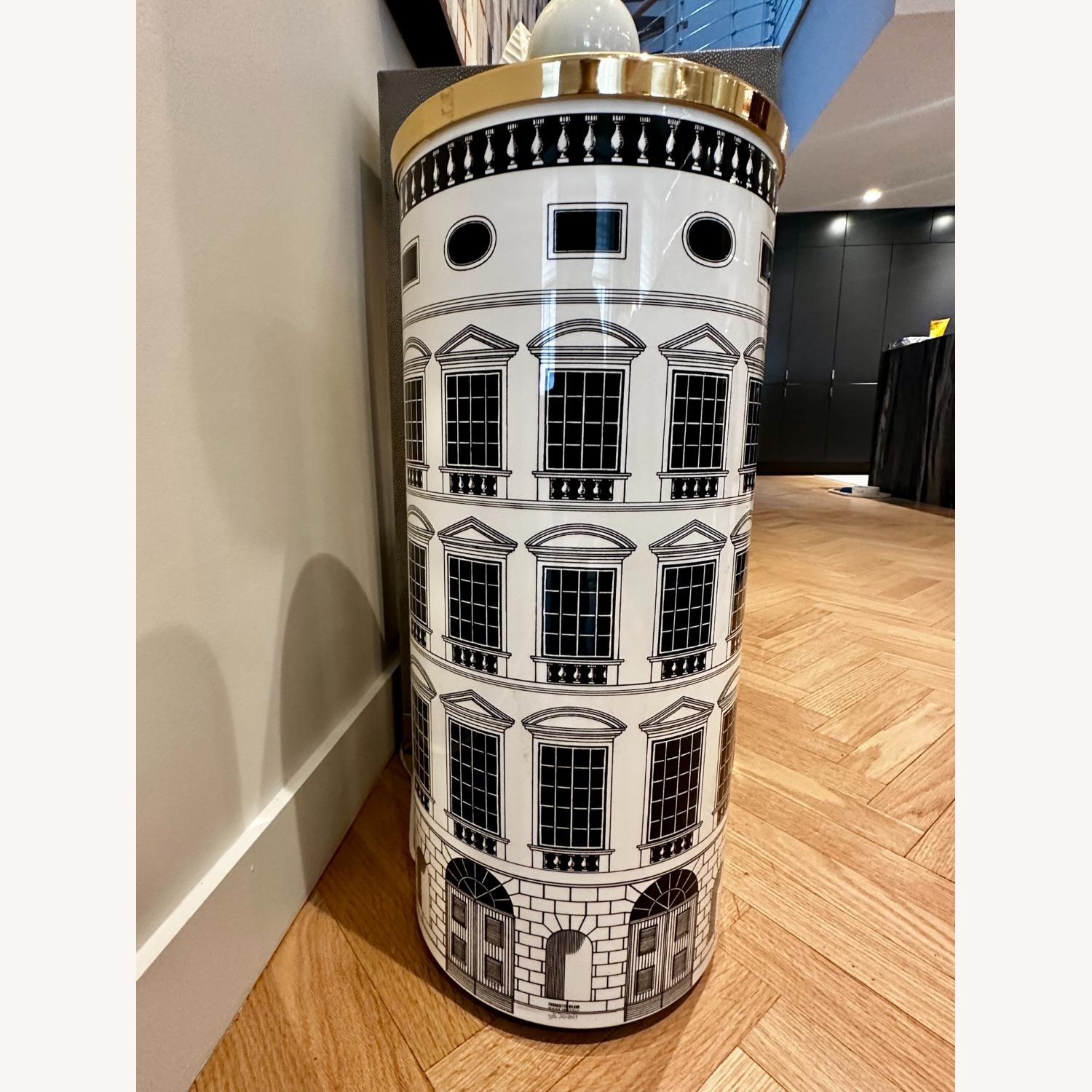 Authentic Fornasetti Umbrella Stand - image-1