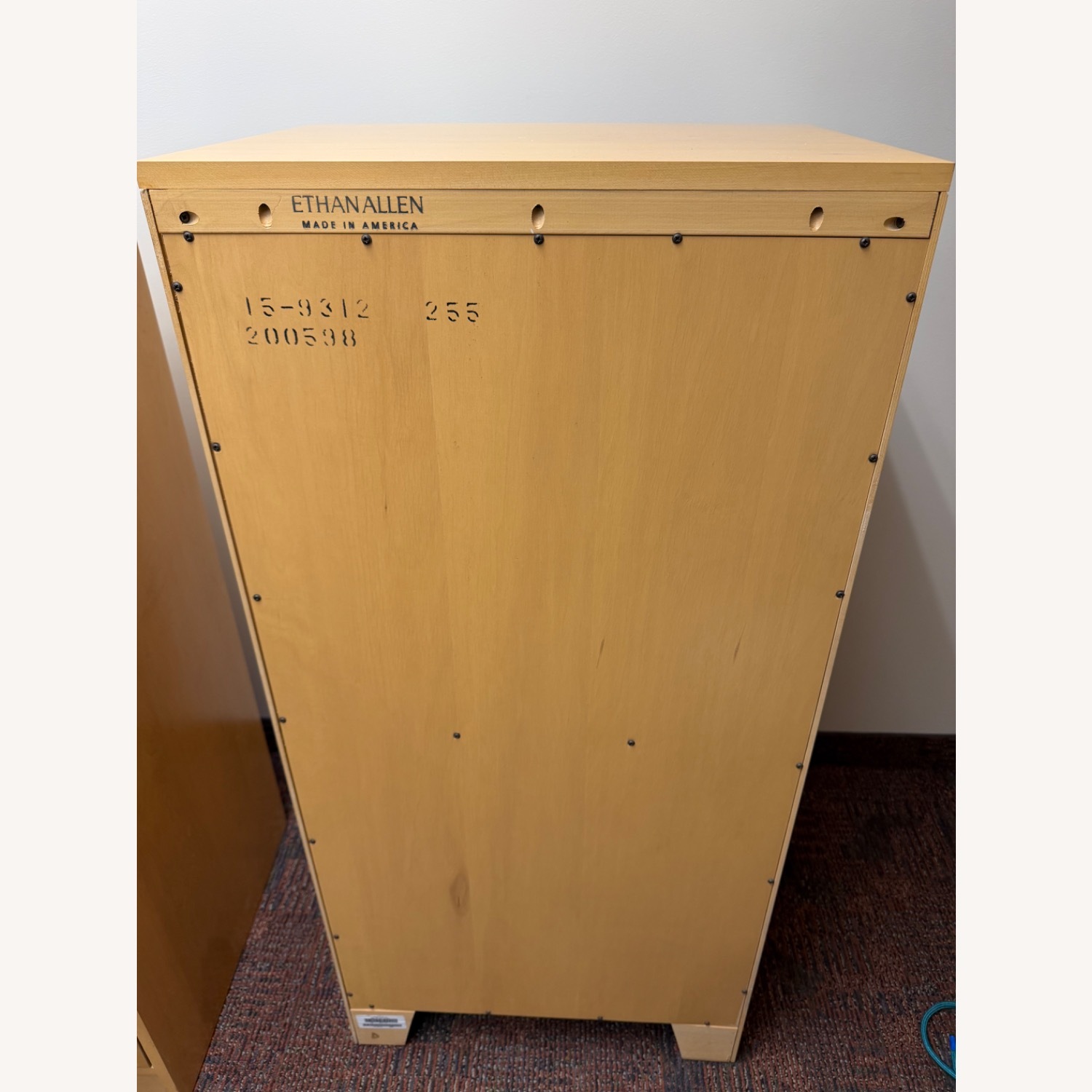 Ethan Allen 2 Piece Armoire W Shelf - image-6