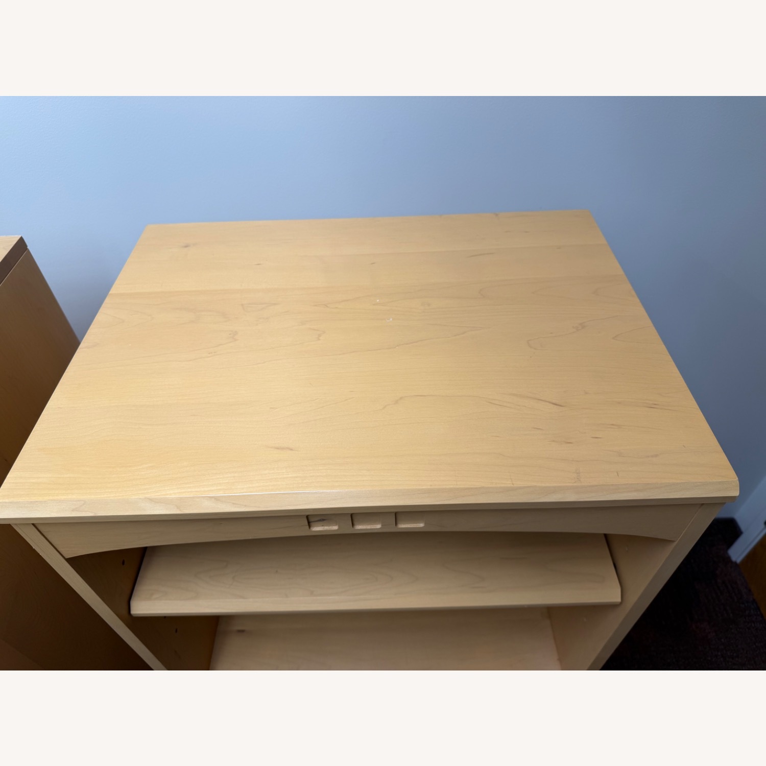 Ethan Allen 2 Piece Armoire W Shelf - image-5