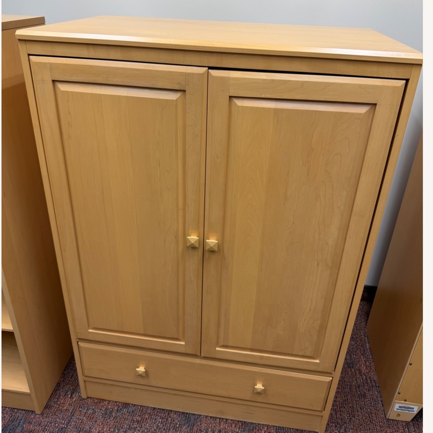 Ethan Allen 2 Piece Armoire W Shelf - image-7