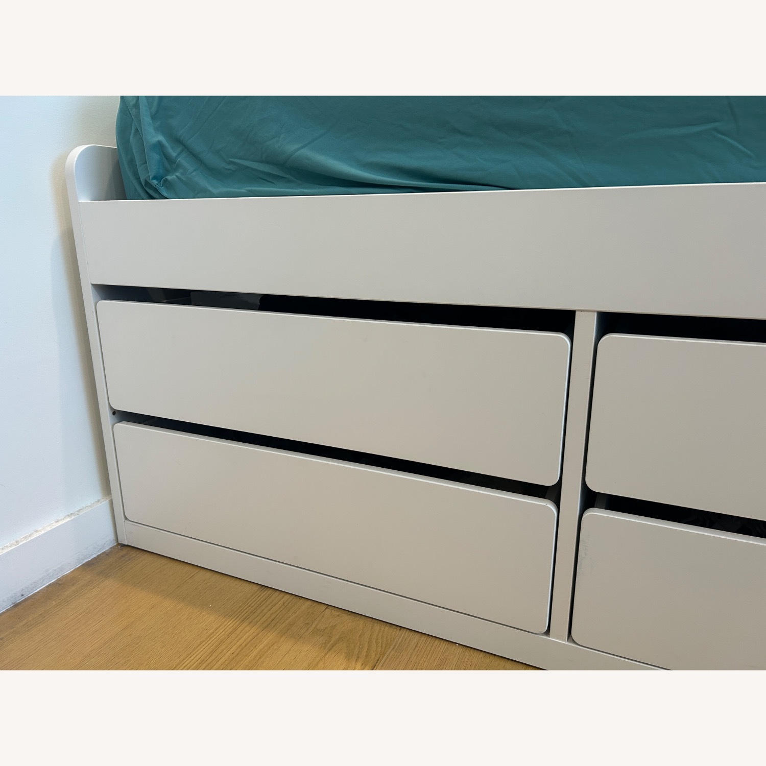 IKEA SLÄKT Twin Bed with Storage Drawers - image-6